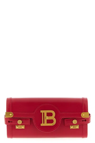 Balmain B Buzz 23 Chain Strap Clutch Bag In Pink