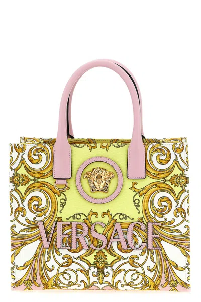 Versace 'la Medusa' Shopping Bag In Multi