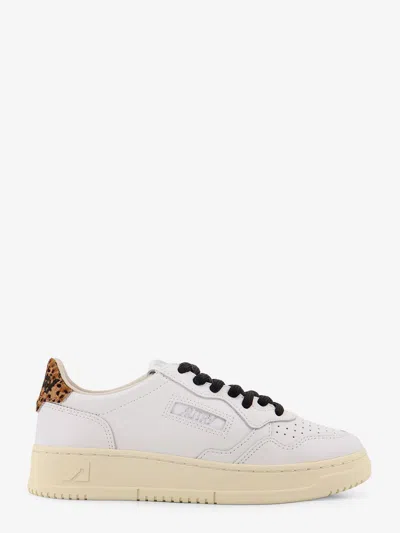 Autry Medalist Leather Sneakers In Multi