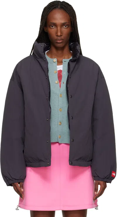 The North Face Black 'tnf Red Box' Down Jacket