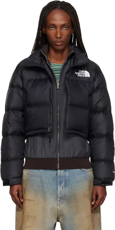 The North Face Black Nuptse Short Jacket