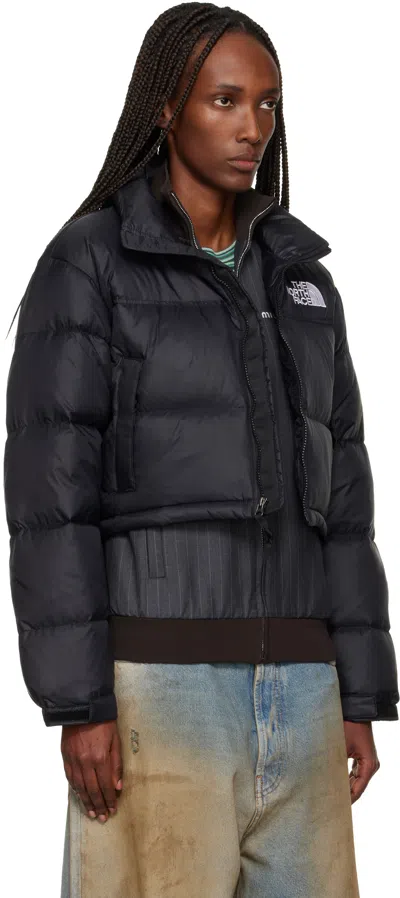 The North Face Black Nuptse Short Jacket