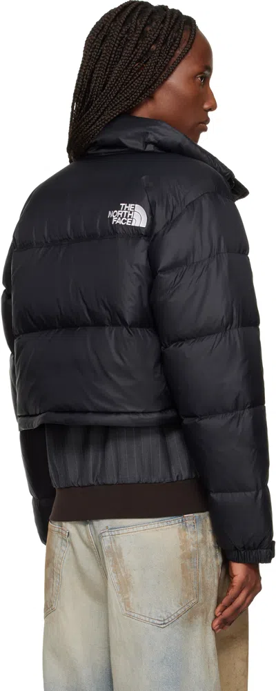 The North Face Black Nuptse Short Jacket