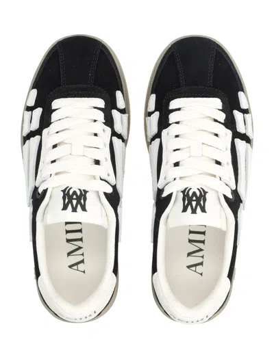 Amiri Pacific Bones Low-top Sneakers With Contrast Panels In Multi