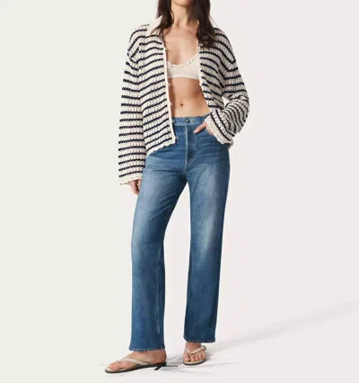 Rag & Bone Miramar Shea Ankle Pants In Cosmo In Blue
