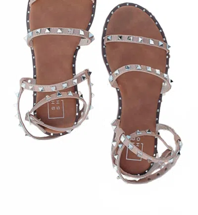 Shu Shop Women's Bimba Studded Sandal In Nude In Multi