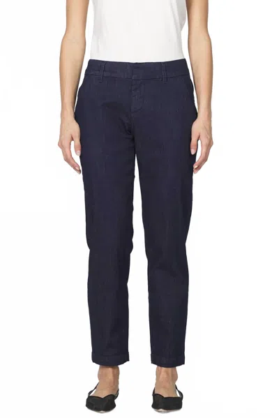 Dear John Denim Hampton Trouser Cut Pant In Zodiac In Blue