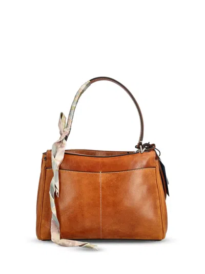 Balenciaga Tan Cowboy Lamb Leather In Brown