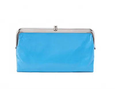 Hobo Women's Lauren Clutch Wallet In Tranquil Blue In Multi