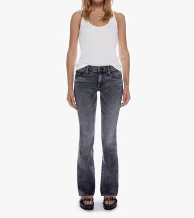 Mother Super Low Rise Weekend Heel In Train Stops In Multi