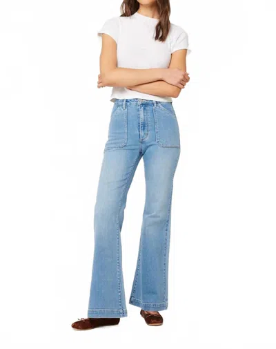 Rolla's Women's Eastcoast Flare Carly Jeans In Vintage Blue In Blue