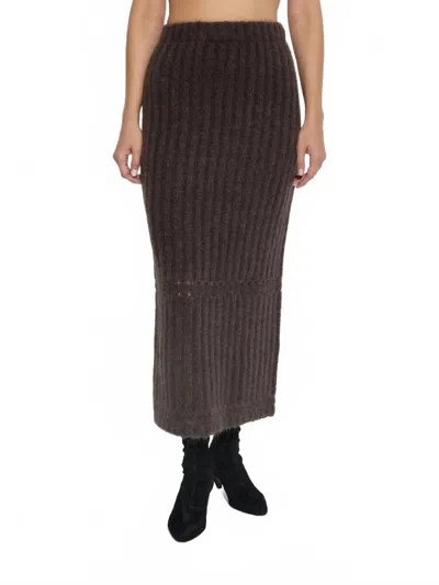 By Malene Birger Sofia Maxi Skirt In Carafe In Brown
