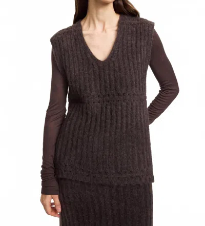 By Malene Birger Revna Vest Top In Carafe In Multi