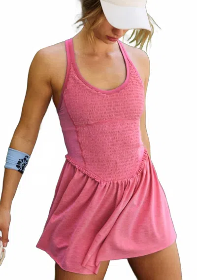 Fp Movement Smockin Hot Dress In Hibiscus In Multi