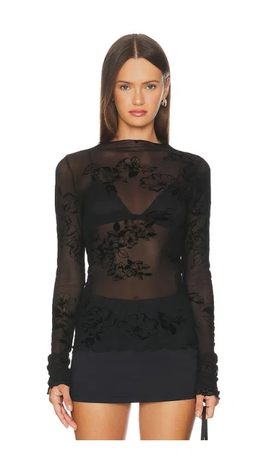 Free People You Decide Long Sleeve In Black