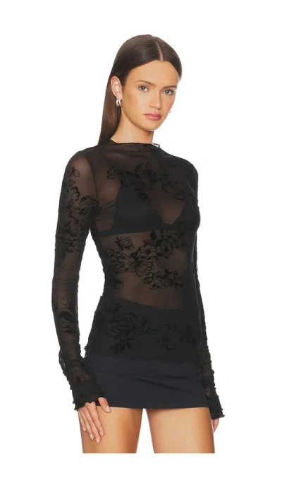 Free People You Decide Long Sleeve In Black