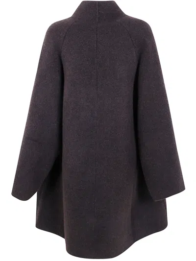 Boboutic Emporio Armani Logo Cotton Polo Shirt In Gray