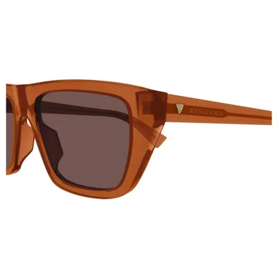 Bottega Veneta Herno Cleofe Midi Down Jacket In Brown