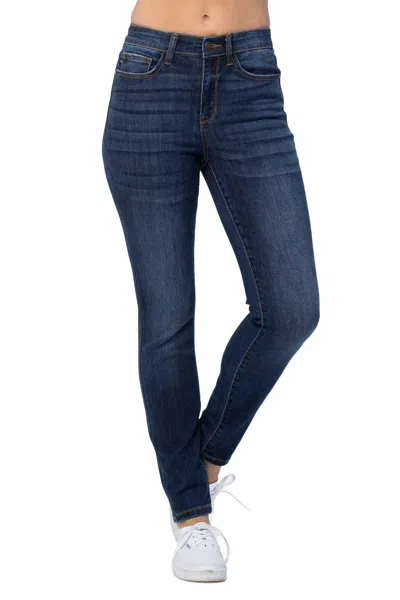 Judy Blue Olivia High Rise Slim Jeans In Blue In Blue