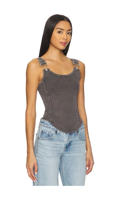 Free People X We The Free Jamie Buckle Tank In Black