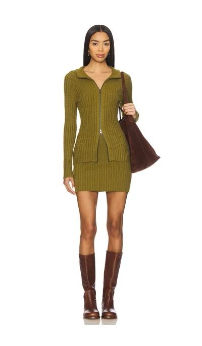 Free People Eliza Sweater Set In Green