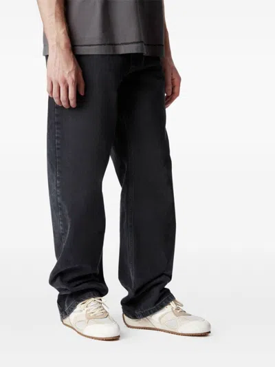 Axel Arigato Slow Runner White And Beige Sneaker With Mesh Inserts And Grooved Sole In Leather And Fabric Man In Neutral