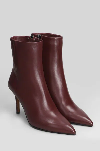 Fabio Rusconi High Heels Ankle Boots In Brown