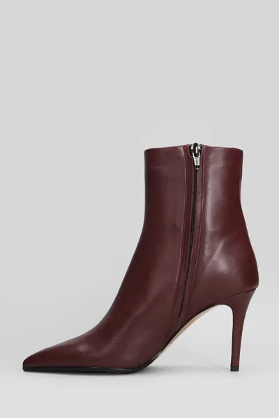 Fabio Rusconi High Heels Ankle Boots In Brown