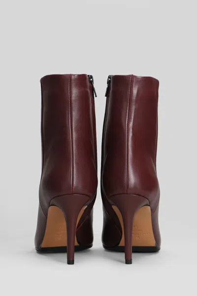Fabio Rusconi High Heels Ankle Boots In Brown