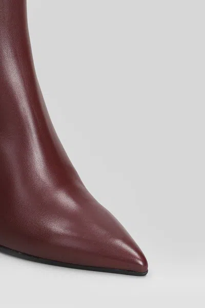 Fabio Rusconi High Heels Ankle Boots In Brown