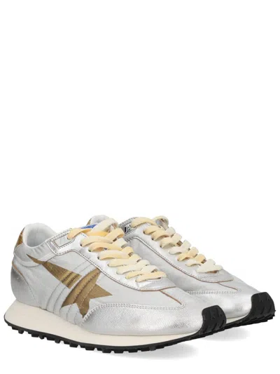 Golden Goose Marathon Running Sneakers Laminated Nylon Star In Multi
