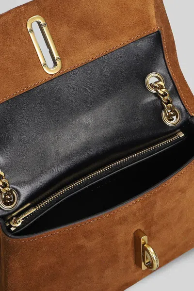 Marc Jacobs The Dual Chain Mini Shoulder Bag In Brown