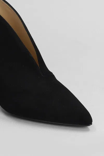 L'arianna High Heels Ankle Boots In Black