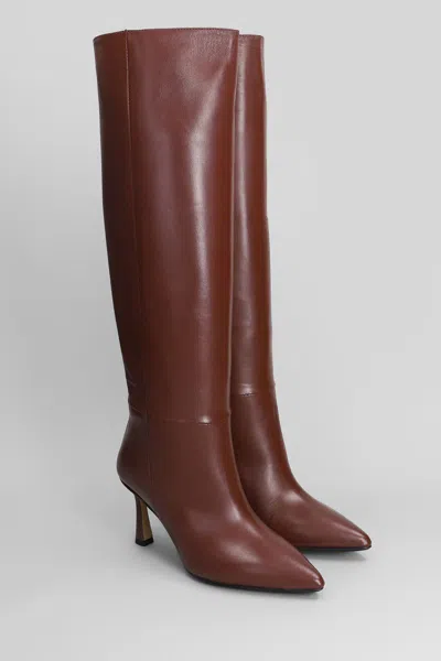 L'arianna High Heels Boots Color In Brown