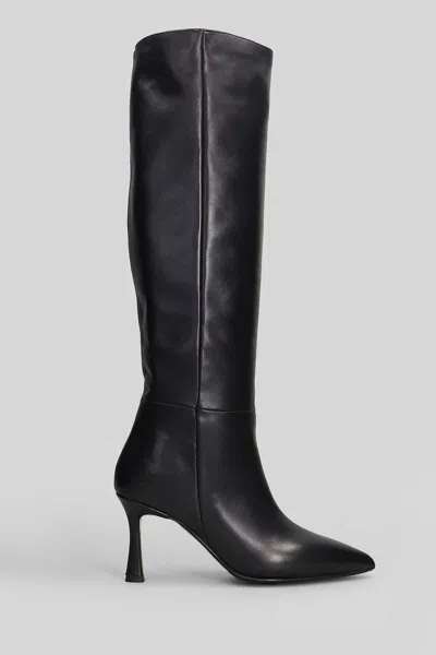 L'arianna High Heels Boots In Black