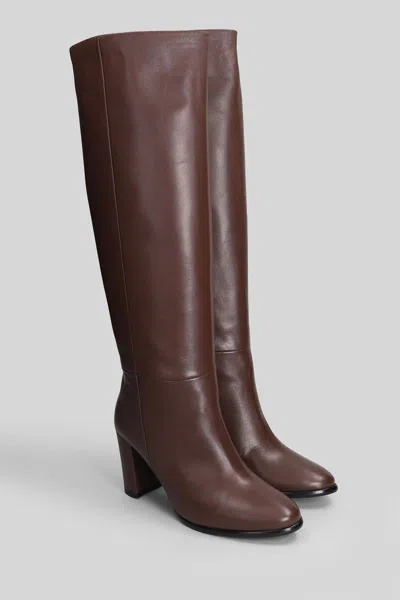 L'arianna High Heels Boots In Brown