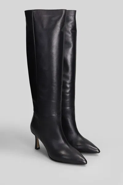 L'arianna High Heels Boots In Black