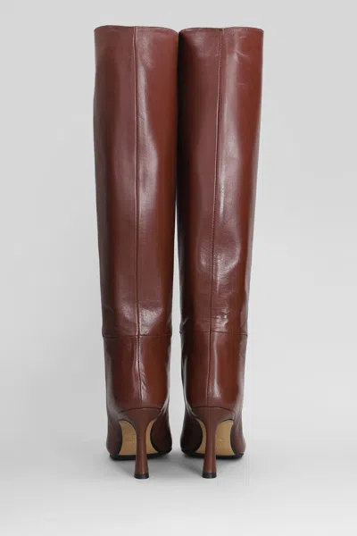 L'arianna High Heels Boots Color In Brown