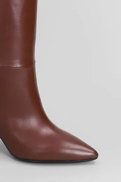 L'arianna High Heels Boots Color In Brown