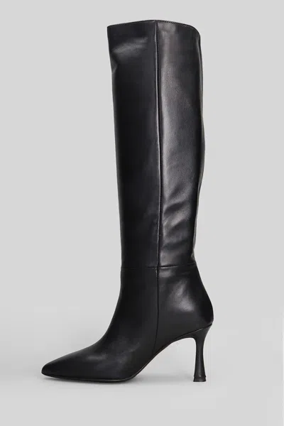 L'arianna High Heels Boots In Black