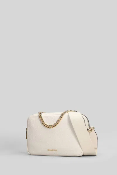 Michael Kors Bryant Shoulder Bag In White