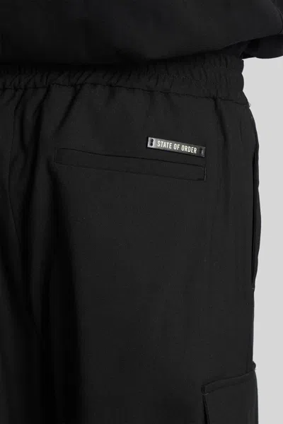 State Of Order Yak Pants In Black