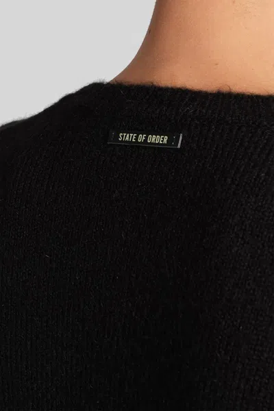 State Of Order Knitwear In Black