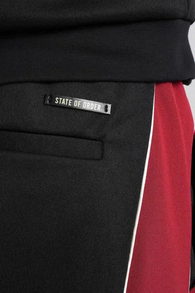 State Of Order Teknit Wave Pants In Black