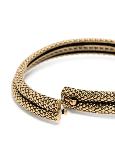 Chloé The  Snake Necklace In Gold