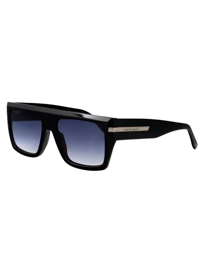 Dsquared2 Black Acetate Sunglasses In Black