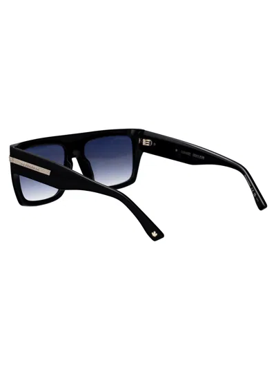 Dsquared2 Black Acetate Sunglasses In Black