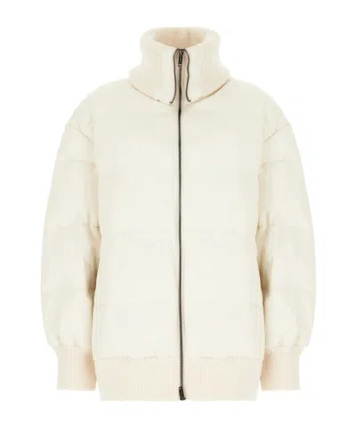Iceberg Ribbed Jacket In White