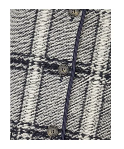 Iceberg Single-breasted Long-sleeved Overcoat In Gray