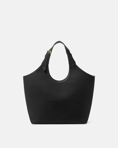 Versace La Medusa Tote Bag In Black